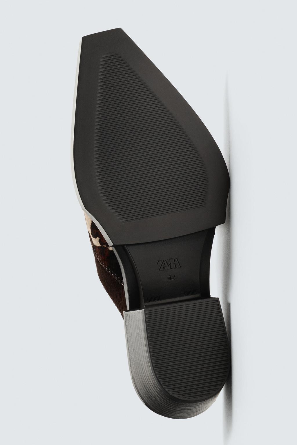 Кожаные сабо