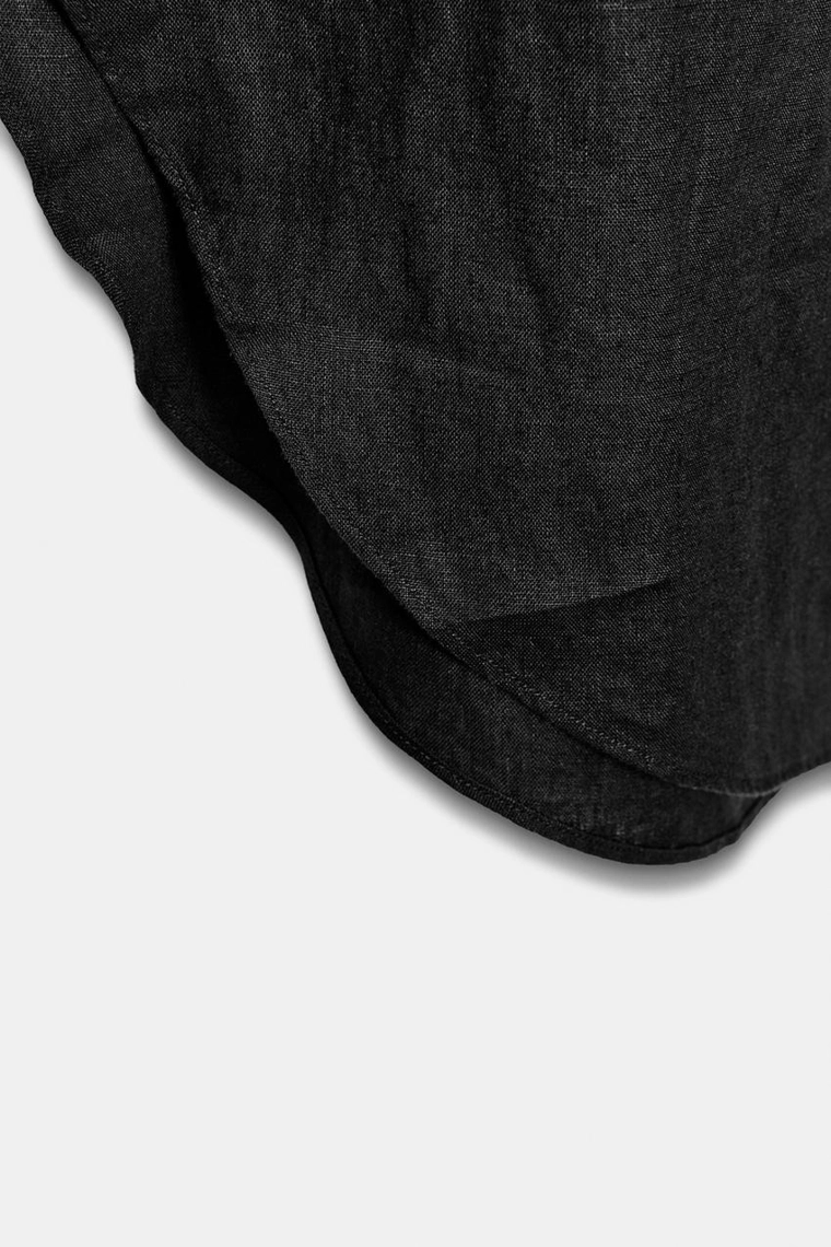 100% льняные брюки с разрезами Zara «ZW»