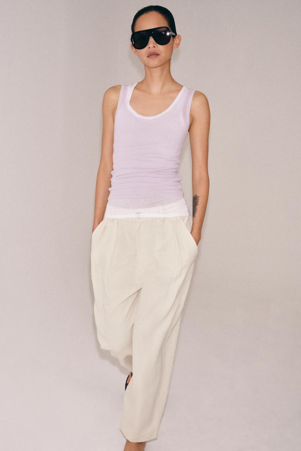 ТОП ИЗ ХЛОПКА БЕЗ РУКАВОВ