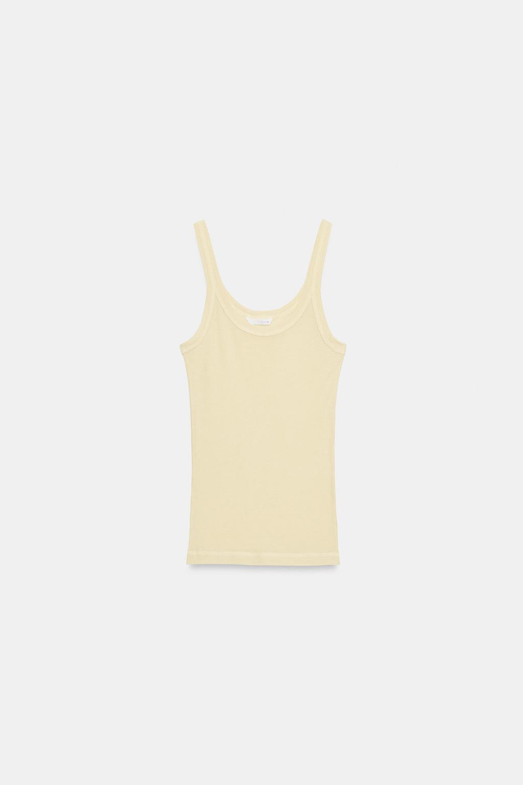 Летний топ с воланами