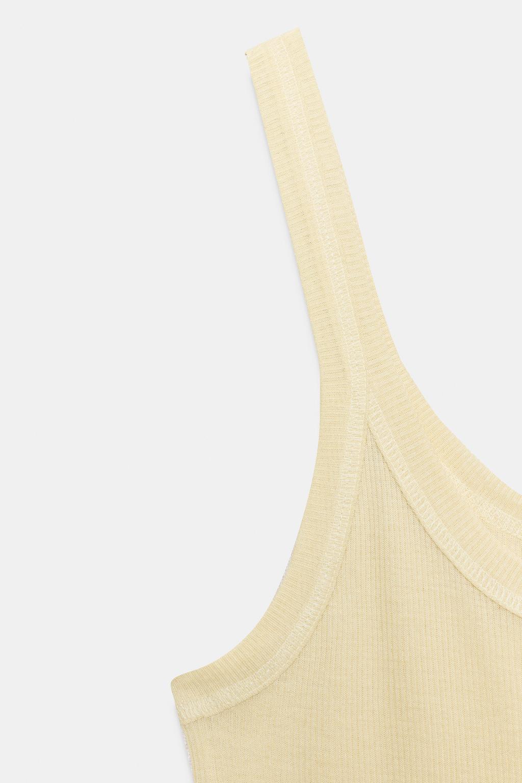 Летний топ с воланами