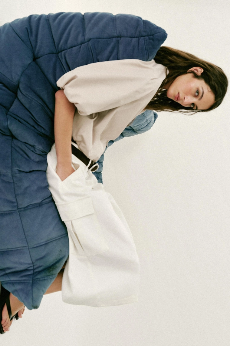 Бомбер с рукавами-пышками