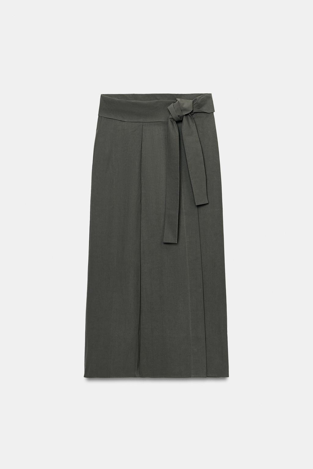 ЮБКА МИДИ НА ЗАПÁХЕ