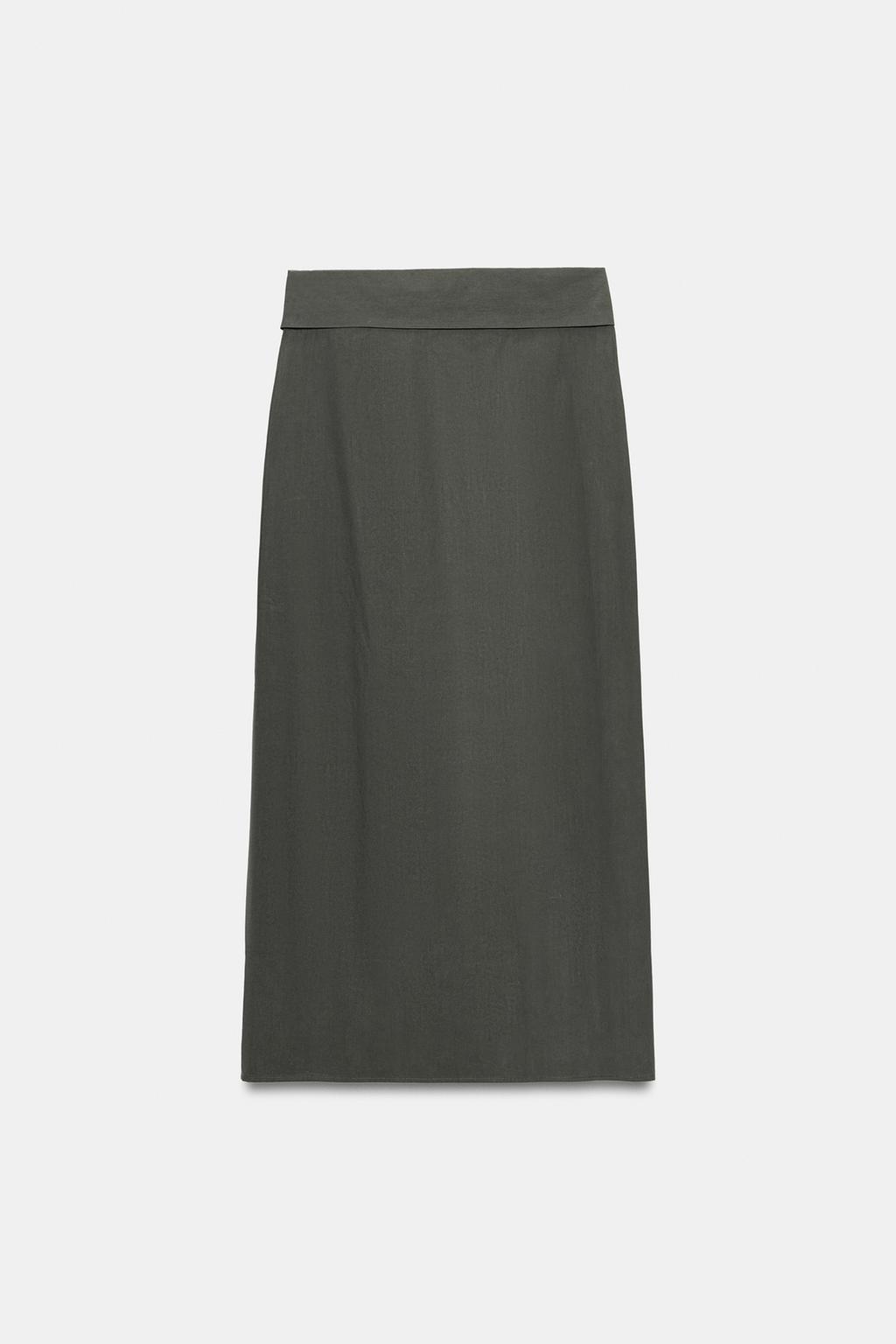 ЮБКА МИДИ НА ЗАПÁХЕ