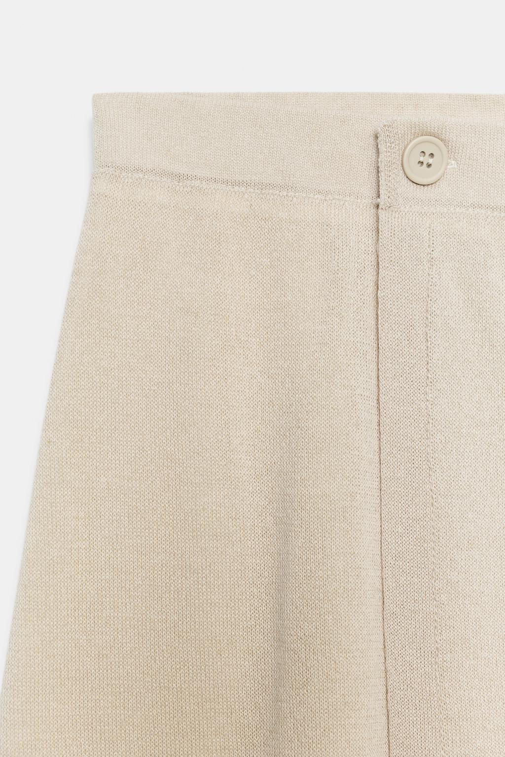 КОМБИНИРОВАННАЯ ЮБКА-ПАРЕО ИЗ ТРИКОТАЖА