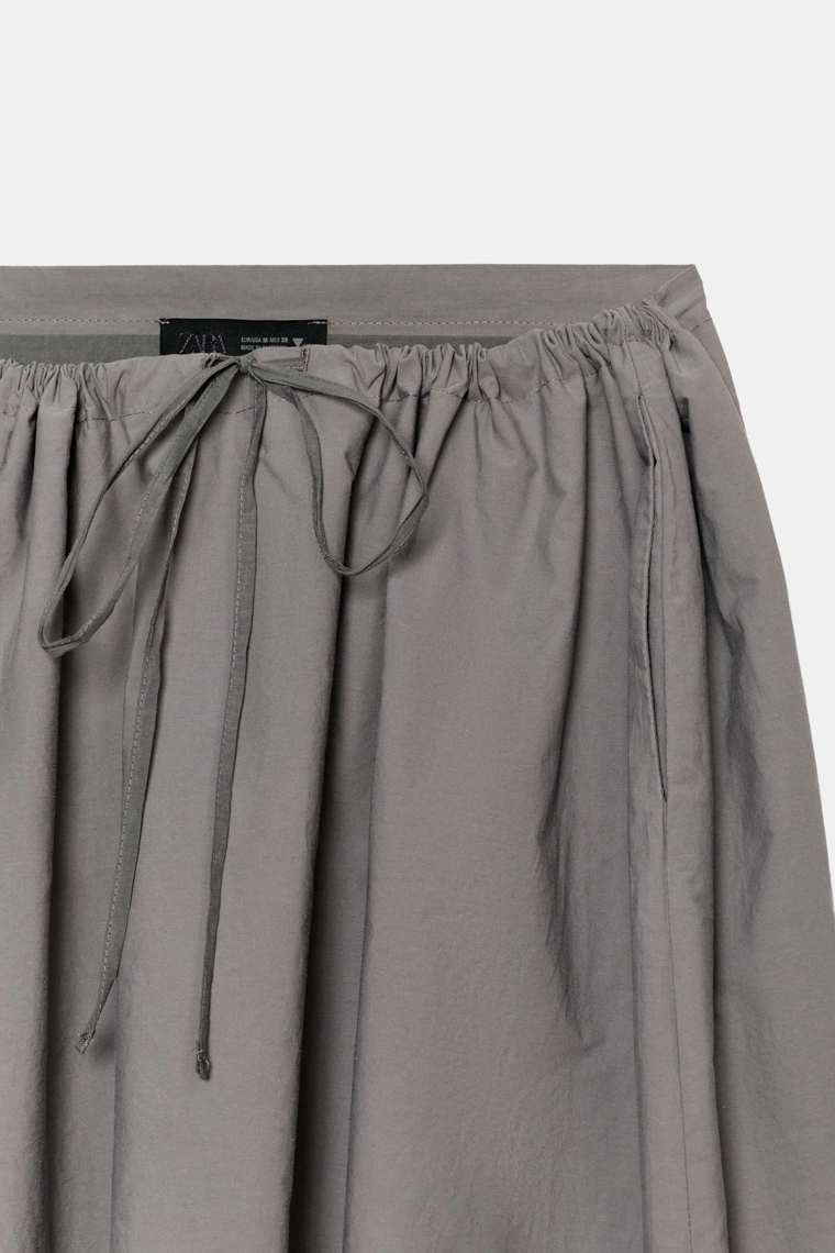 Юбка-миди с комбинированными слоями