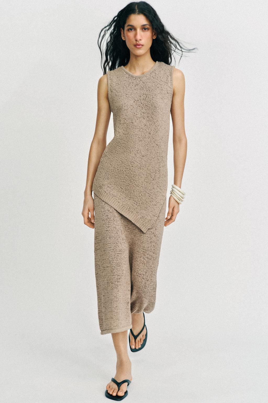 ТРИКОТАЖНАЯ ЮБКА МИДИ