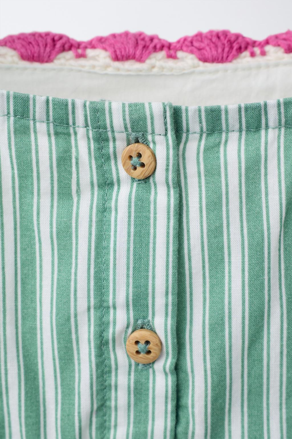 ТОП ИЗ КРУЖЕВА КРОШЕ С КОМБИНИРОВАННЫМИ ДЕТАЛЯМИ