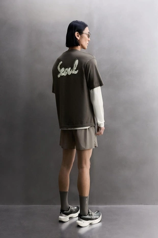 Футболка Running SEÚL- Заказать в России