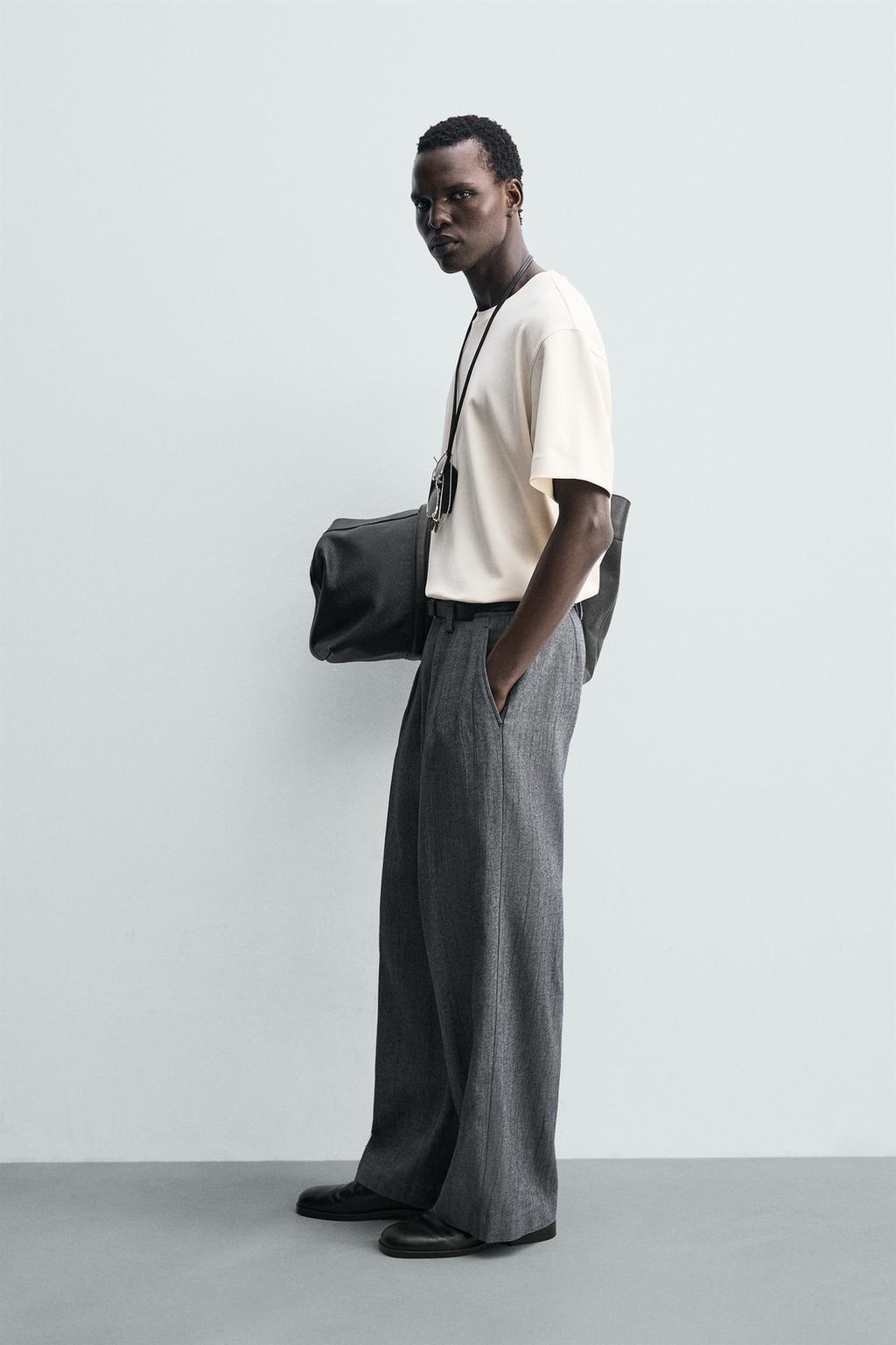 ФУТБОЛКА RELAXED FIT ИЗ МЯГКОЙ ТКАНИ