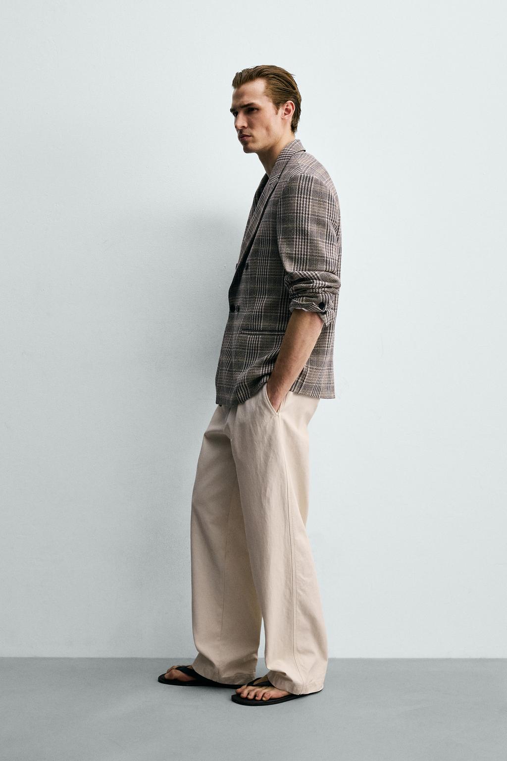 ДВУБОРТНЫЙ БЛЕЙЗЕР В КЛЕТКУ