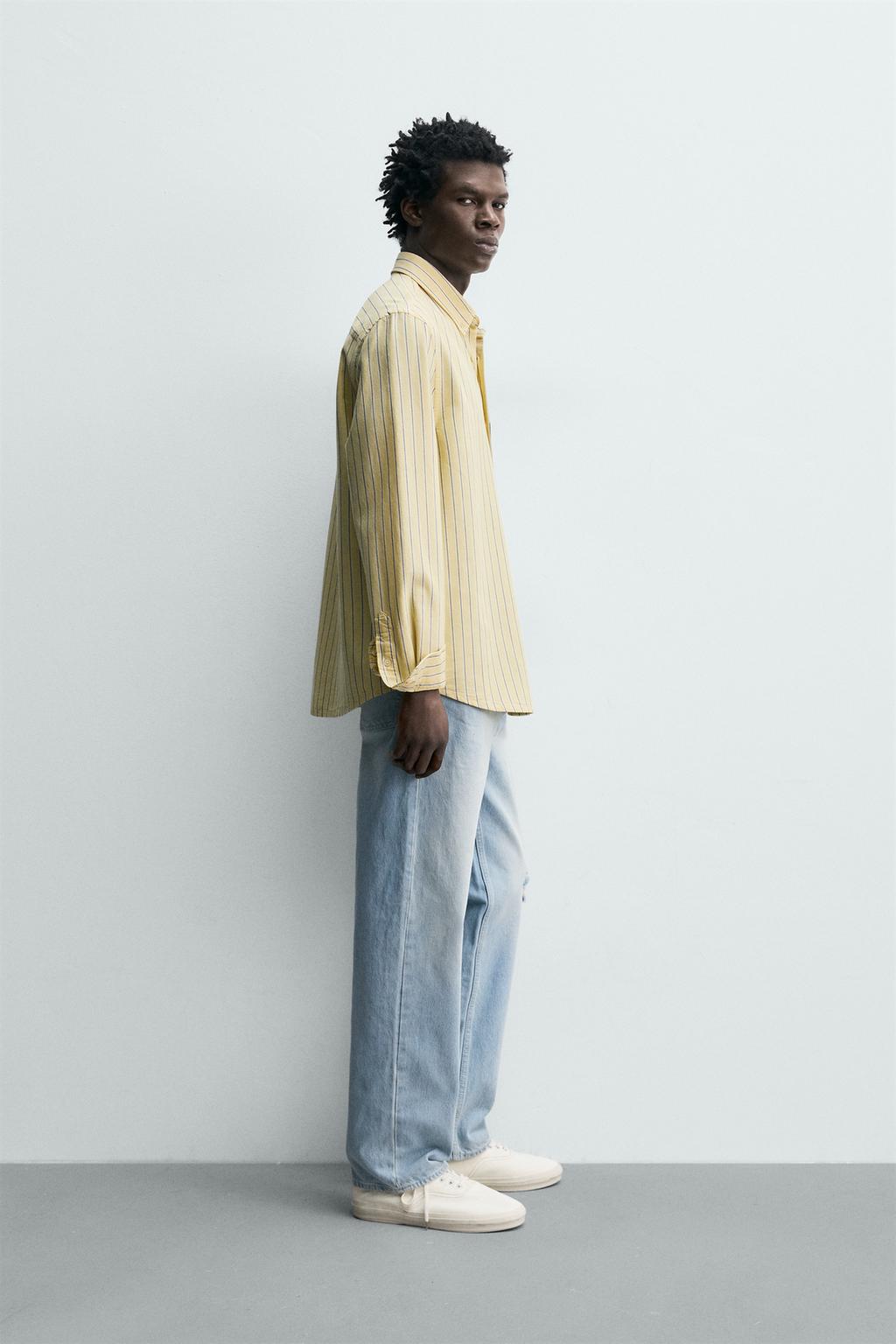 РУБАШКА ОКСФОРД В ПОЛОСКУ