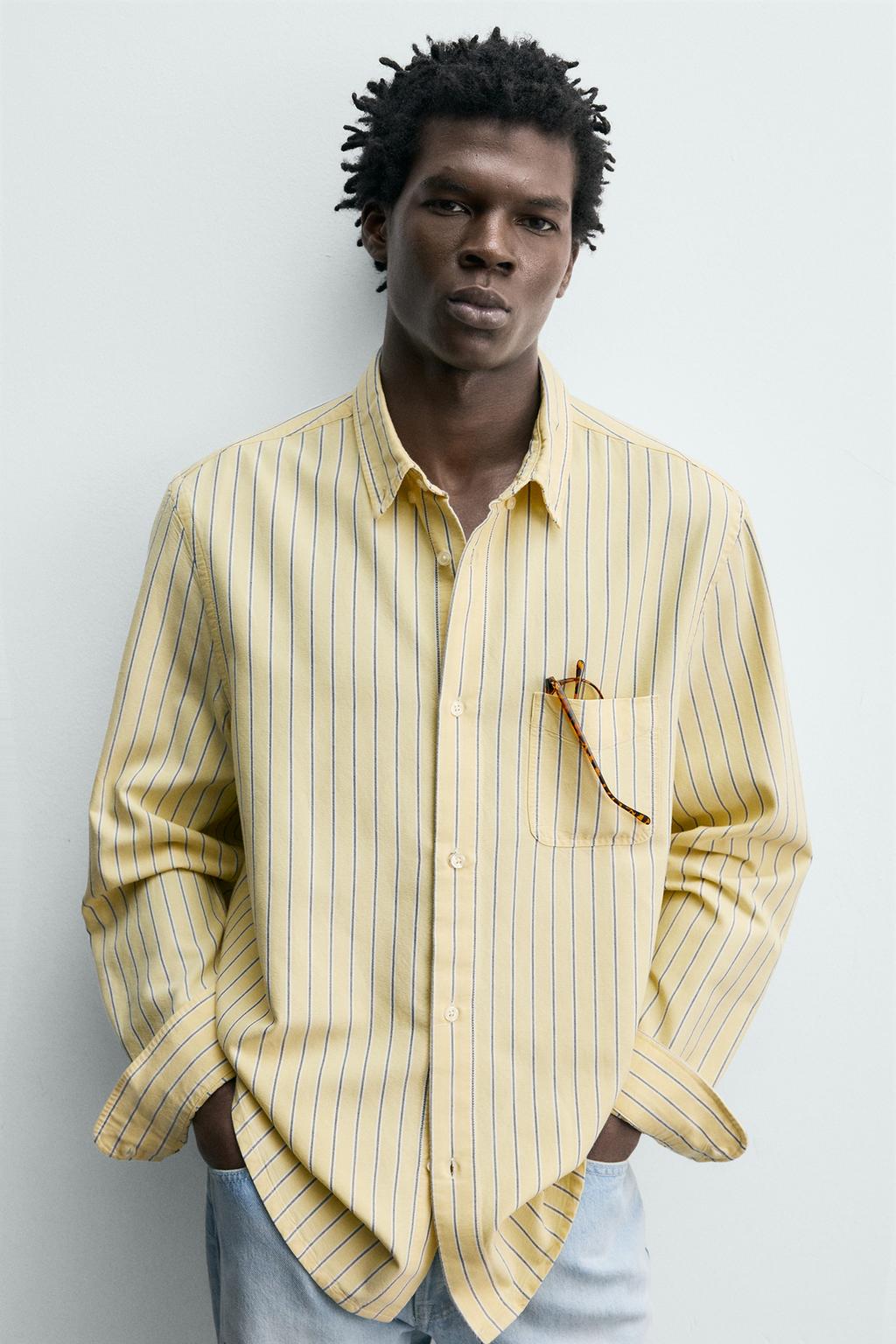 РУБАШКА ОКСФОРД В ПОЛОСКУ