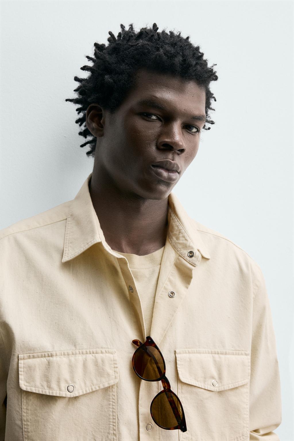 РУБАШКА ИЗ ФАКТУРНОГО ХЛОПКА