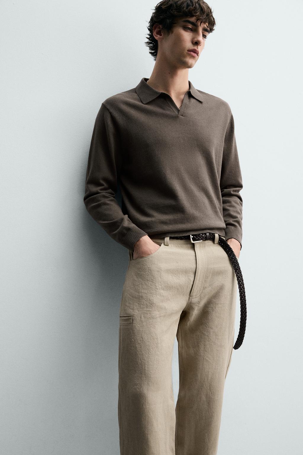 ПОЛО ИЗ ХЛОПКА И ЛЬНА