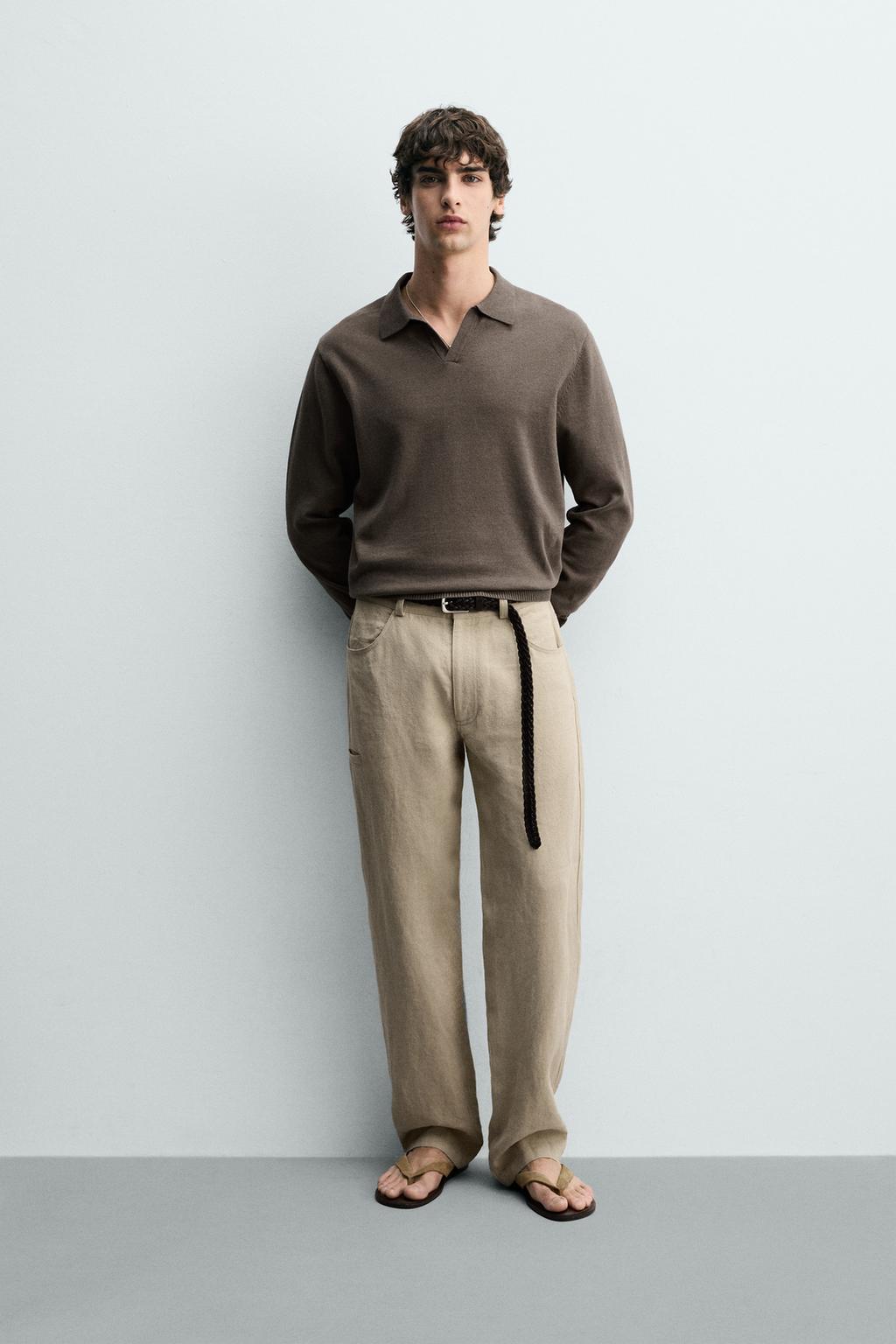 ПОЛО ИЗ ХЛОПКА И ЛЬНА