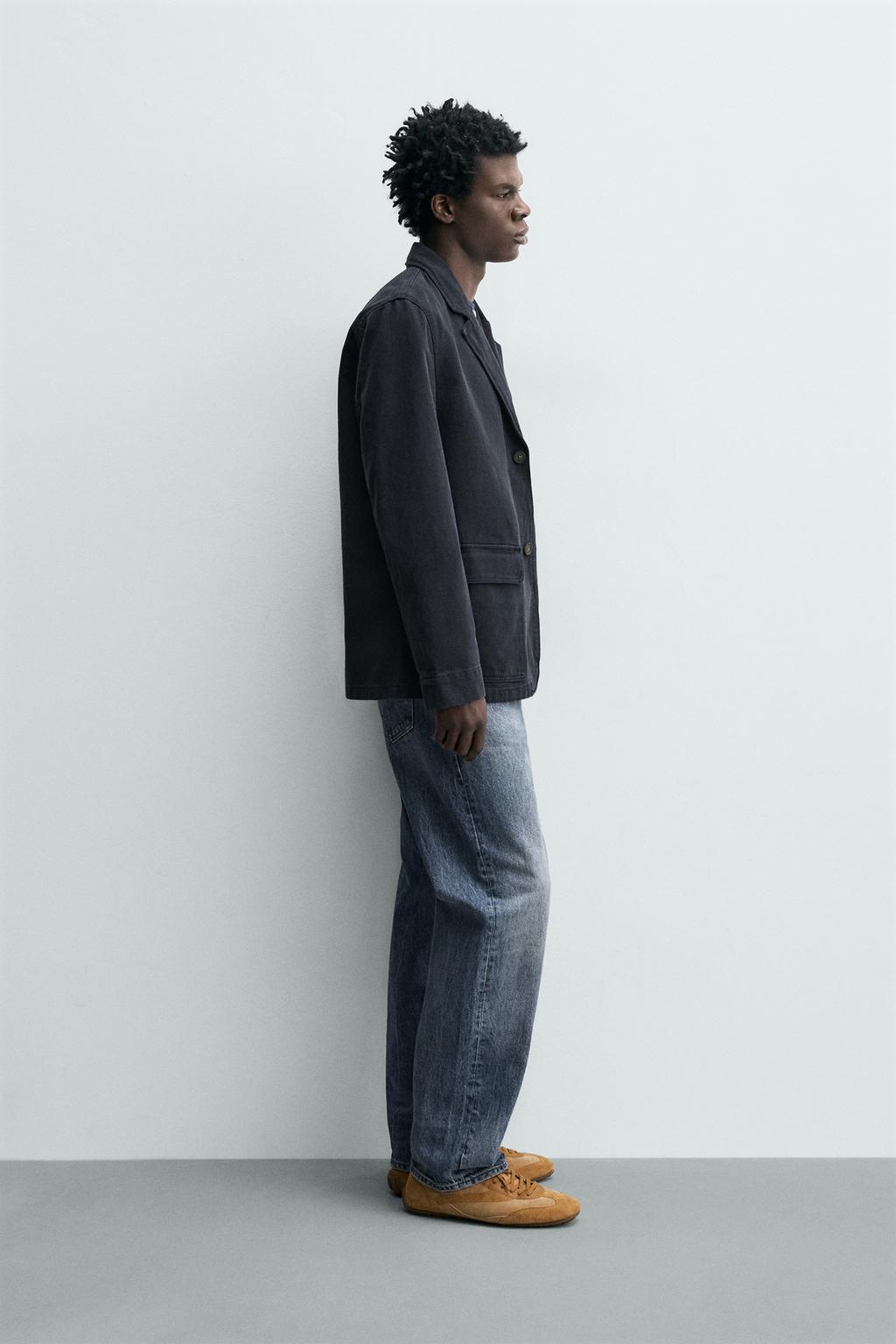 БЛЕЙЗЕР RELAXED FIT ИЗ ХЛОПКА