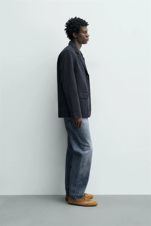 Блейзер Relaxed Fit из хлопка- Заказать в России