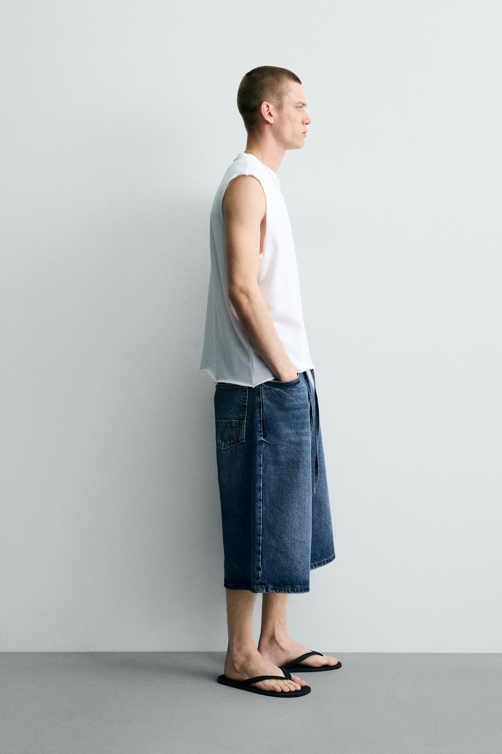 ХЛОПКОВЫЙ ТРИКОТАЖНЫЙ ТОП БЕЗ РУКАВОВ