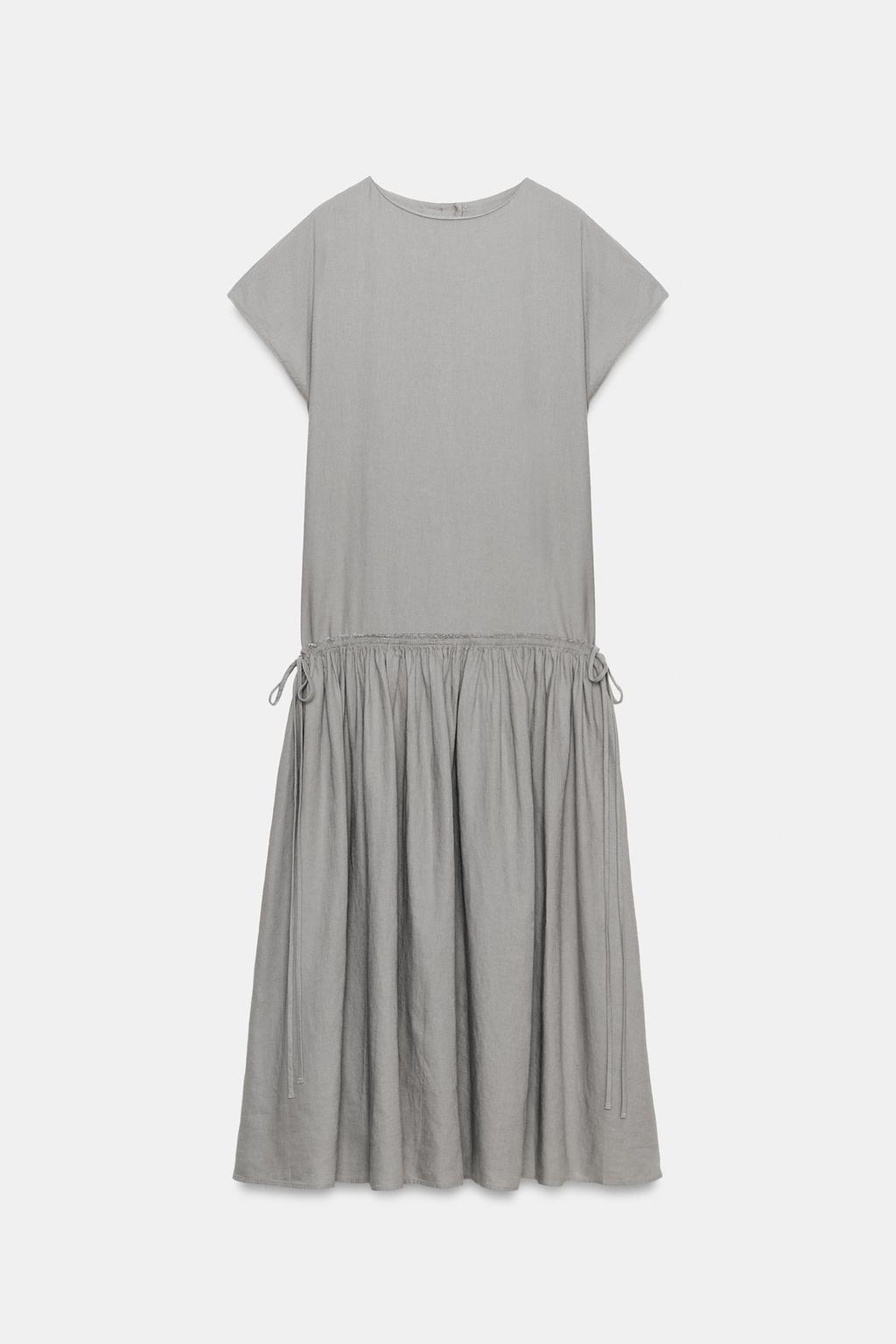 ПЛАТЬЕ МИДИ ИЗ ЛЬНА — ZW COLLECTION