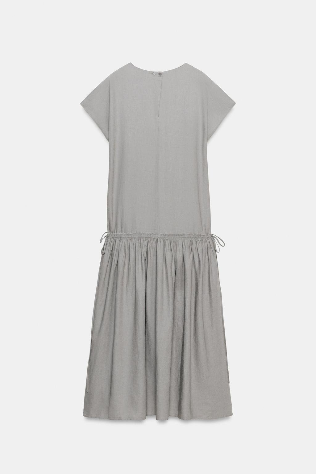ПЛАТЬЕ МИДИ ИЗ ЛЬНА — ZW COLLECTION