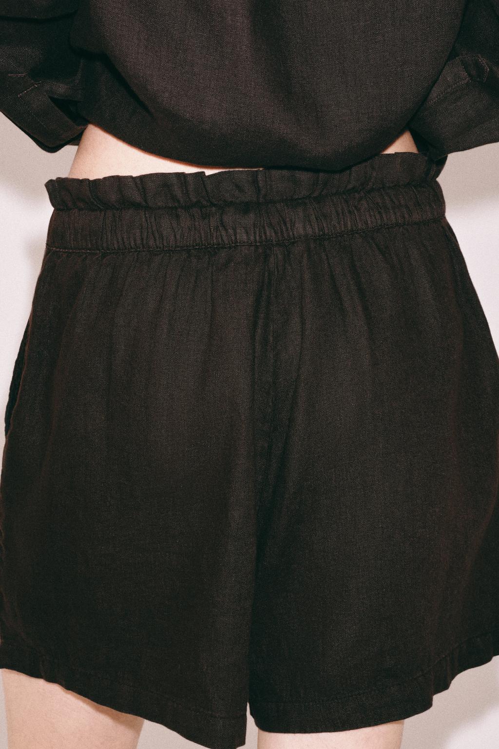 ЛЬНЯНЫЕ ШОРТЫ — ZW COLLECTION