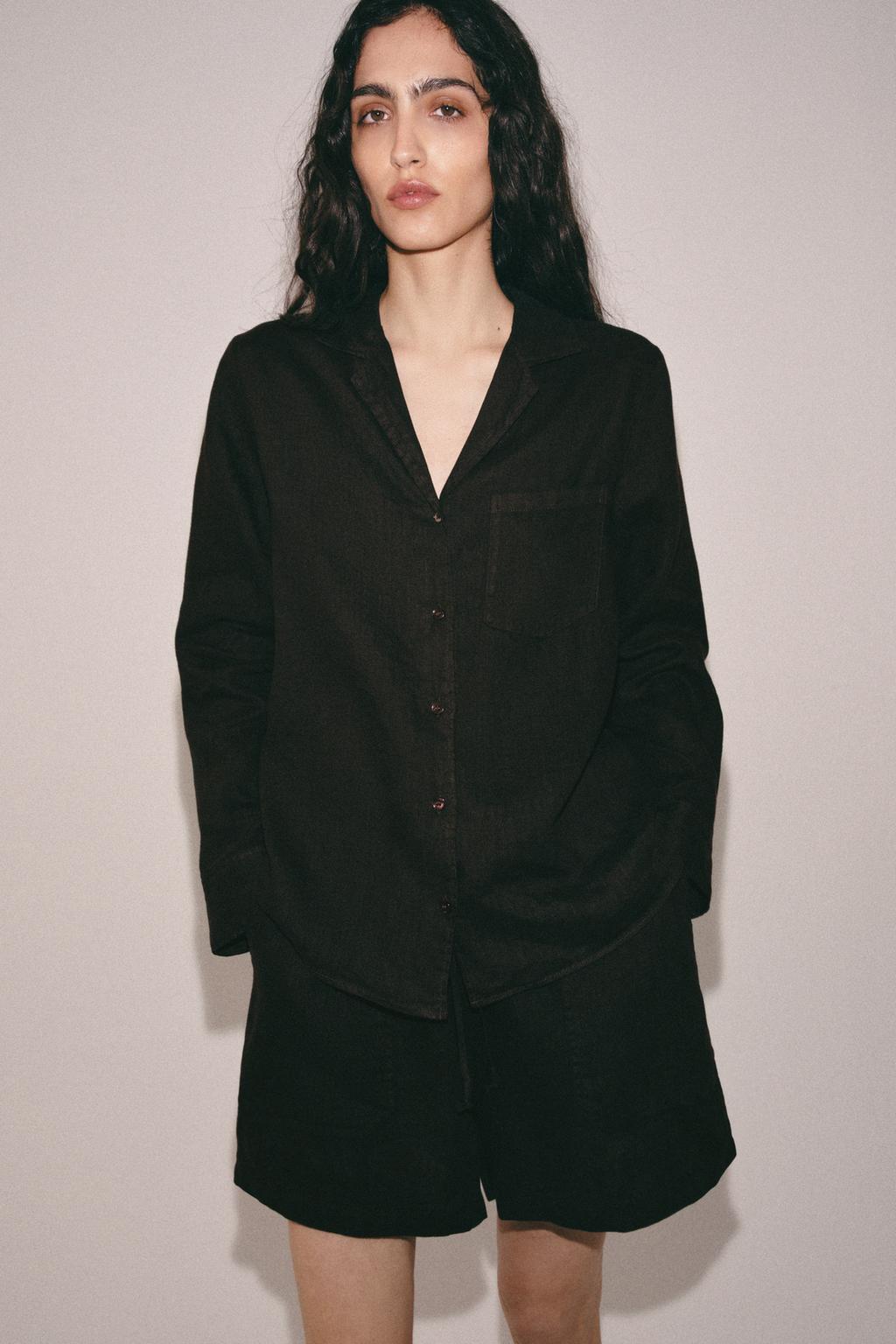 ЛЬНЯНЫЕ ШОРТЫ — ZW COLLECTION