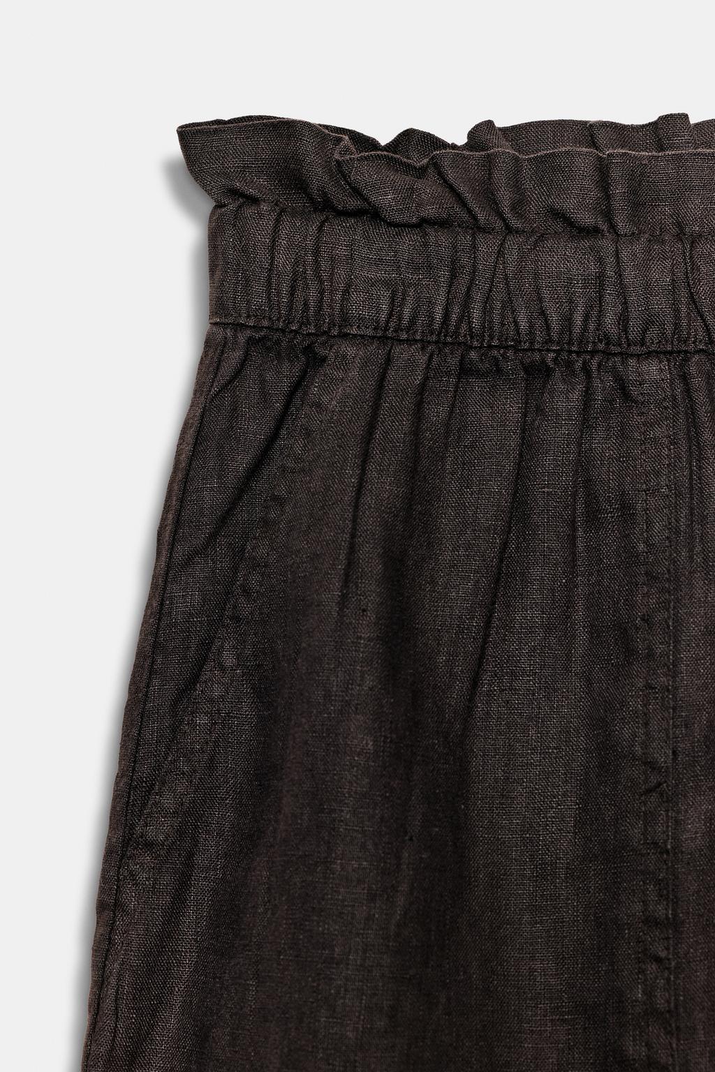 ЛЬНЯНЫЕ ШОРТЫ — ZW COLLECTION