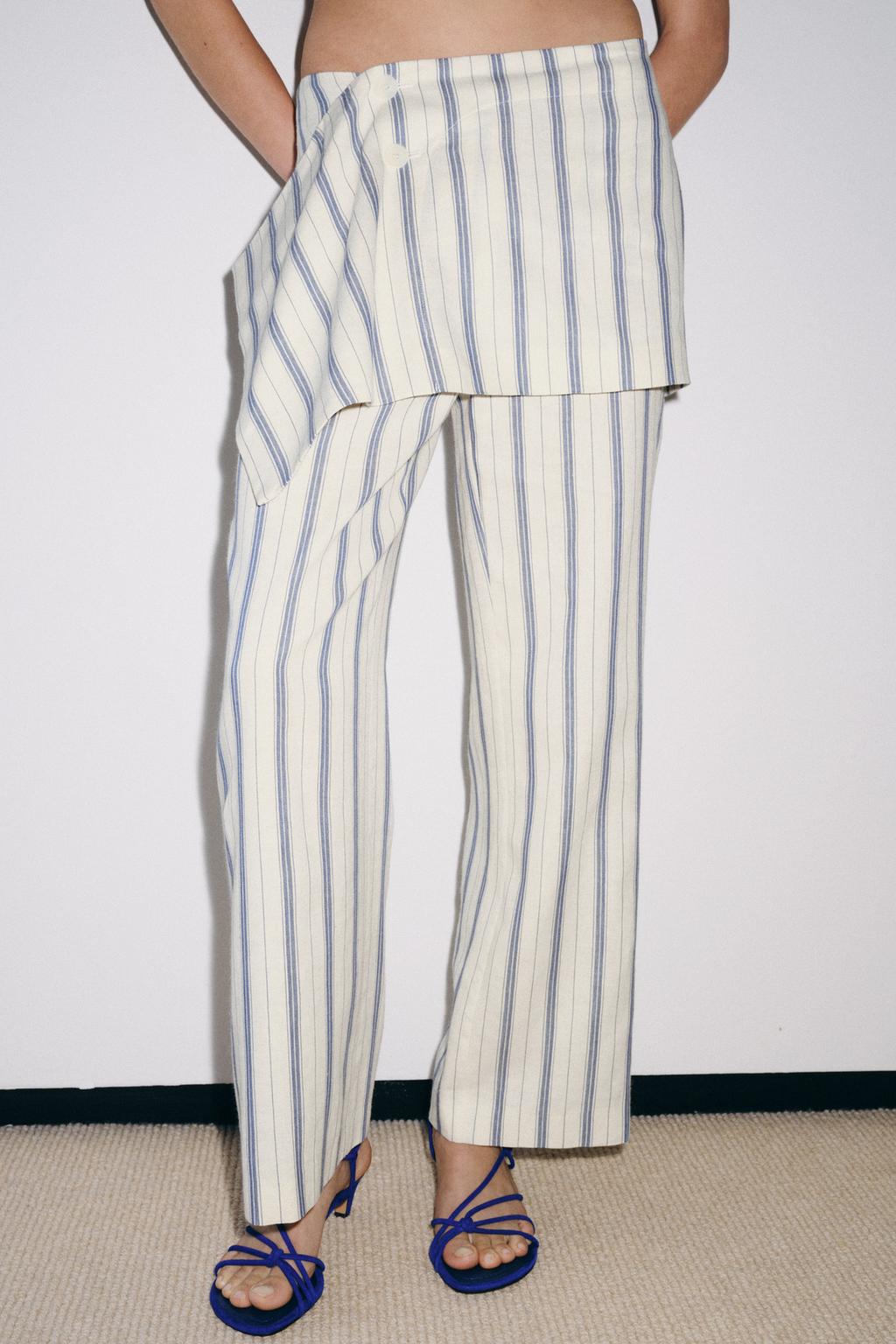 БРЮКИ-ПАРЕО В ПОЛОСКУ — ZW COLLECTION