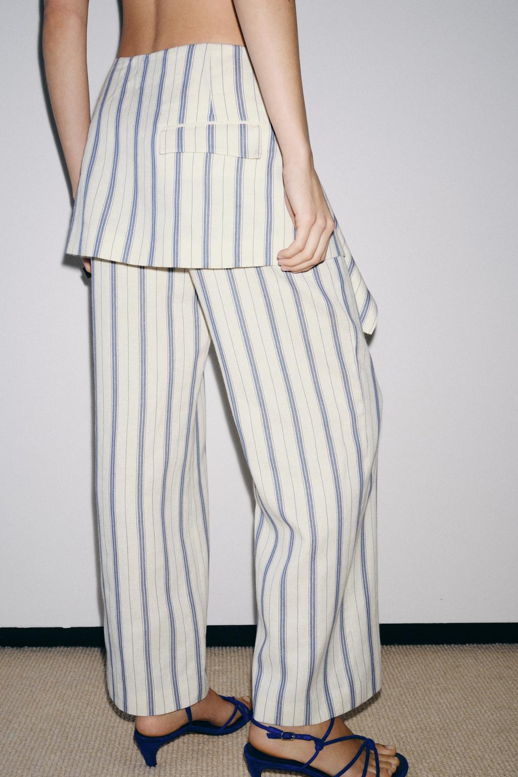 БРЮКИ-ПАРЕО В ПОЛОСКУ — ZW COLLECTION