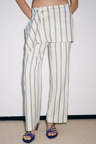 Брюки-парео в полоску — Zw Collection- Заказать в России