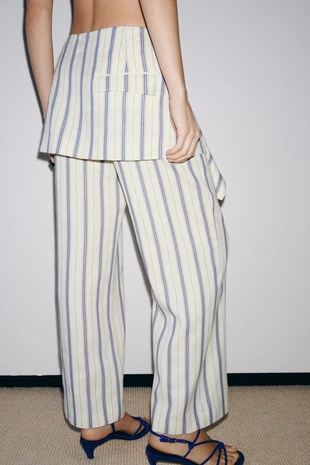 Брюки-парео в полоску — Zw Collection- Заказать в России