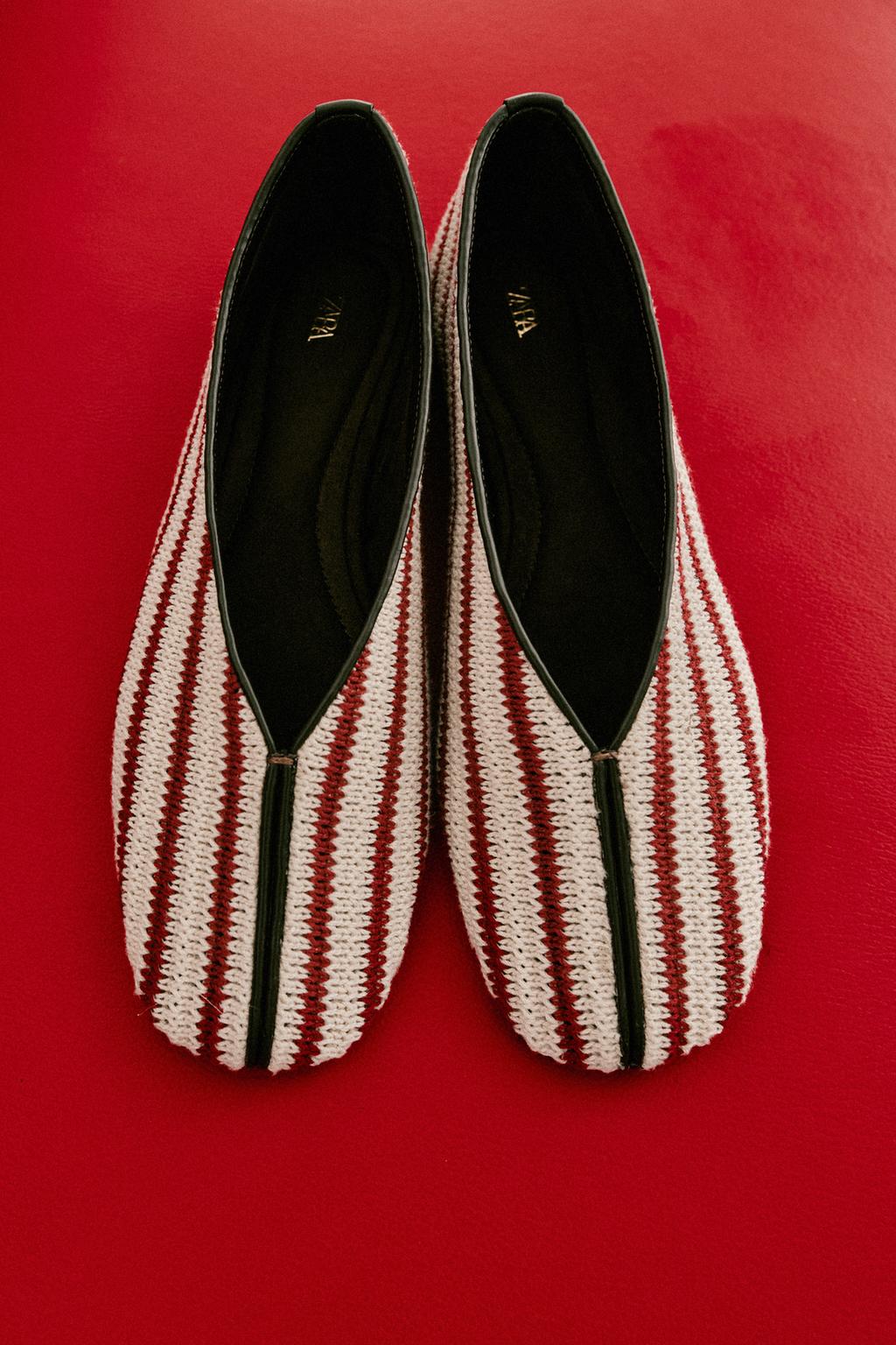 БАЛЕТКИ В ПОЛОСКУ