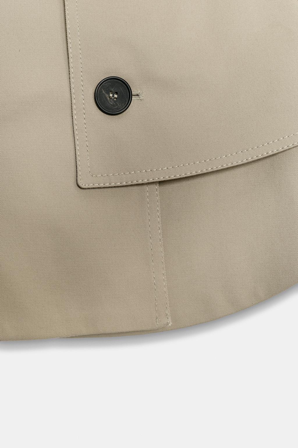 УКОРОЧЕННЫЙ ТРЕНЧ ZW COLLECTION LIMITED EDITION