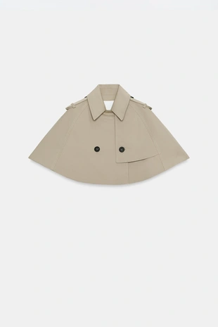 Укороченный тренч Zw Collection Limited Edition- Заказать в России