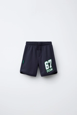 Шорты из мягкой ткани «Team Six Seven»- Заказать в России