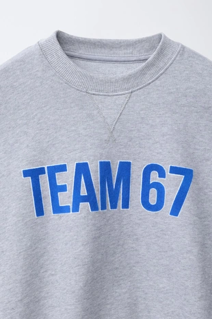 Толстовка с принтом «Team Six Seven»- Заказать в России