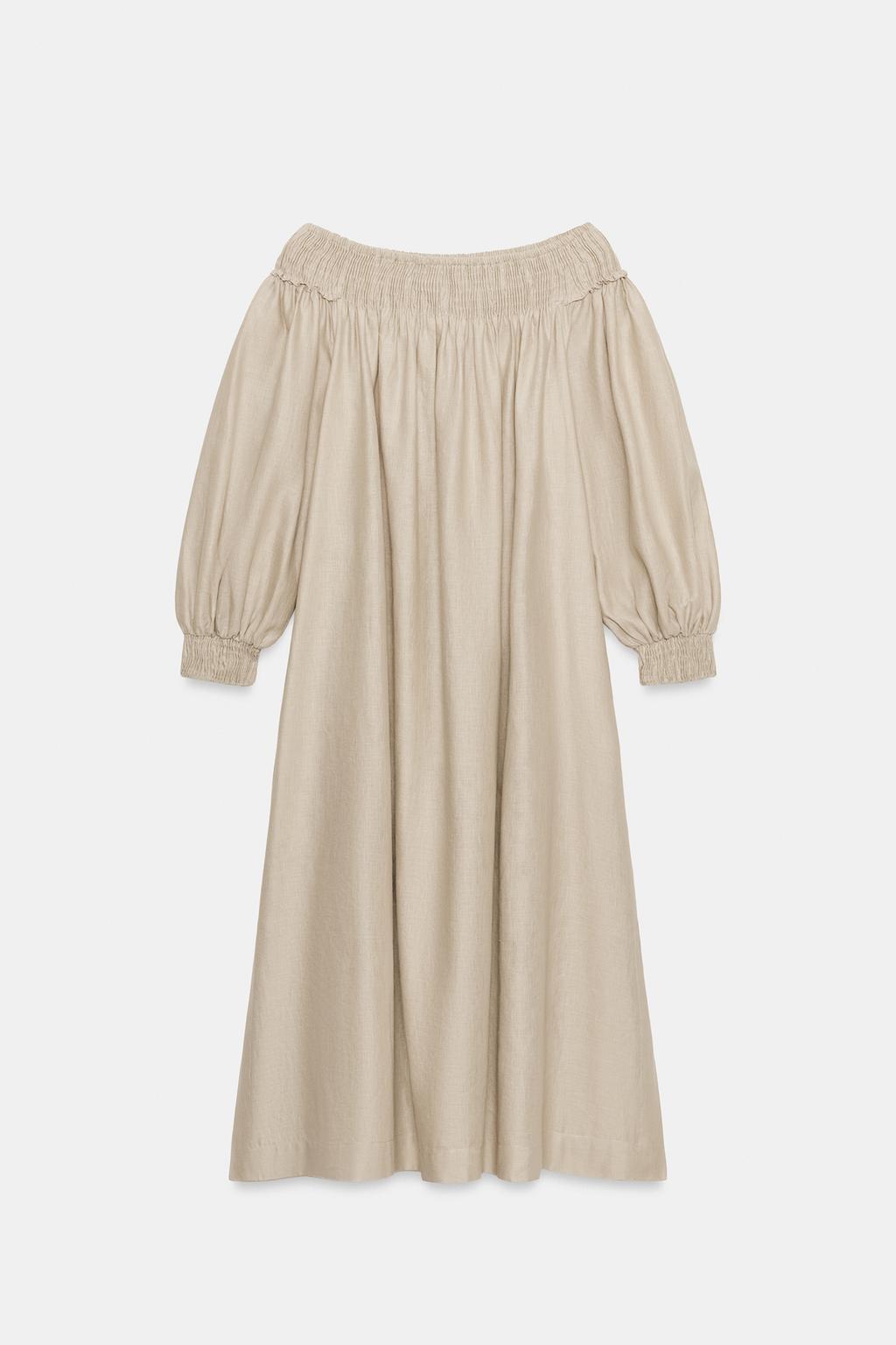 ПЛАТЬЕ МИДИ ИЗ ЛЬНА — ZW COLLECTION