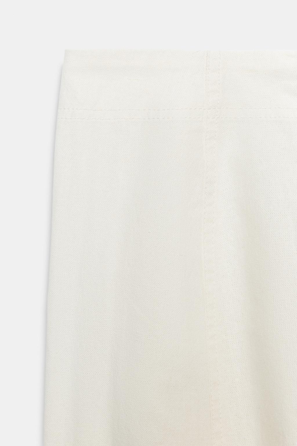 БРЮКИ ИЗ СМЕСОВОГО ЛЬНА — ZW COLLECTION