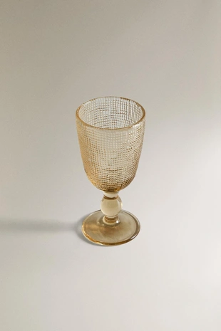 Бокал с рельефным узором (вино)- Заказать в России