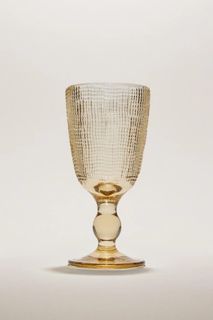 Бокал с рельефным узором (вино)- Заказать в России