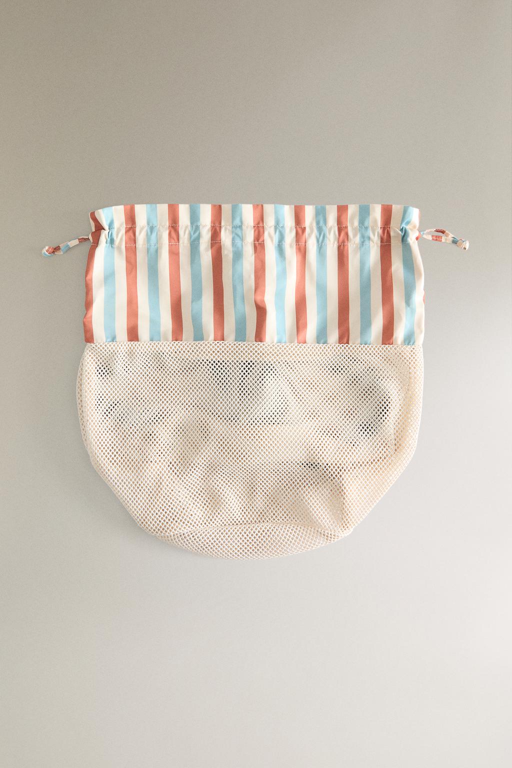 Рюкзак для пляжа в полоску