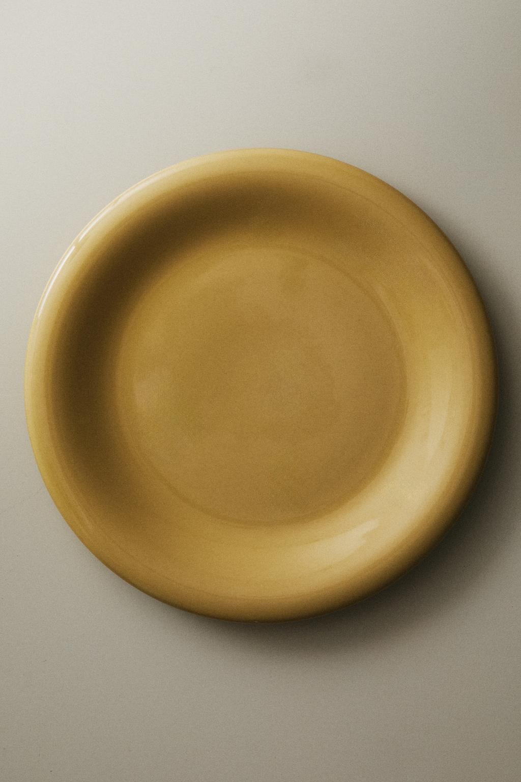 Эмалированный обеденный фарфоровый тарелка