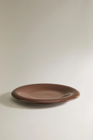 Керамическая десертная тарелка с эмалевым покрытием- Заказать в России