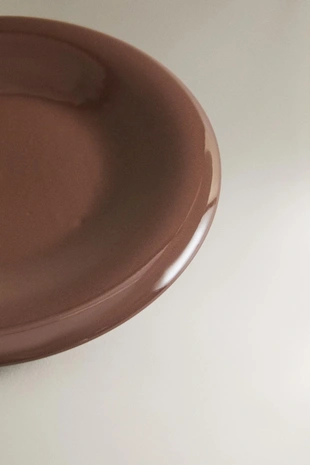 Керамическая десертная тарелка с эмалевым покрытием- Заказать в России