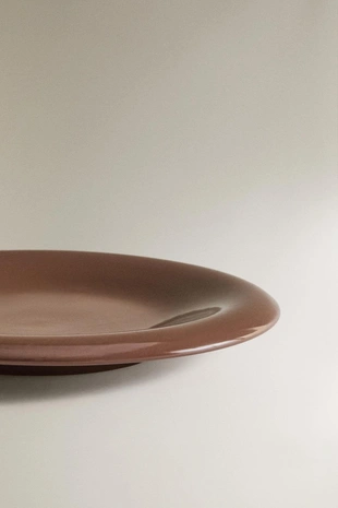 Керамическая десертная тарелка с эмалевым покрытием- Заказать в России