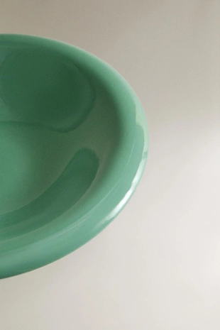 Эмалированная суповая тарелка из фарфора- Заказать в России