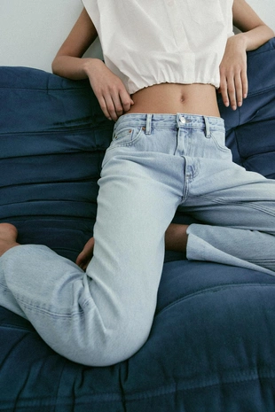 Джинсы Z1975 Slim с высокой посадкой