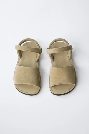 Кожаные сандалии- Заказать в России