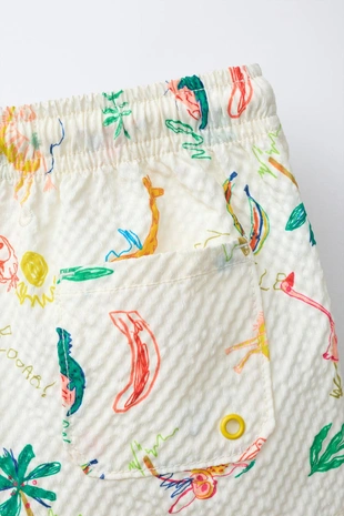 2–6 лет/ плавки с анималистическим принтом- Заказать в России